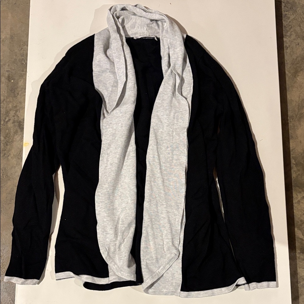 Black and Gray Sweater